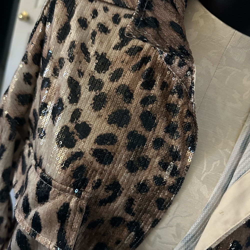 Fate Leopard Print Button-Down Shirt - image 5